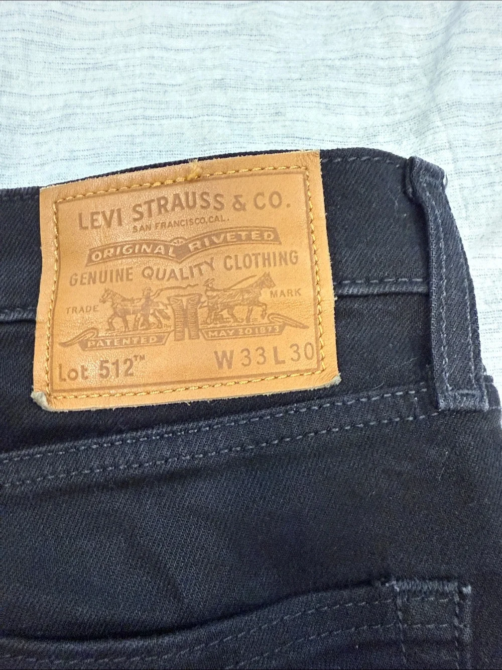 Levi’s Black Slim Fit Jeans